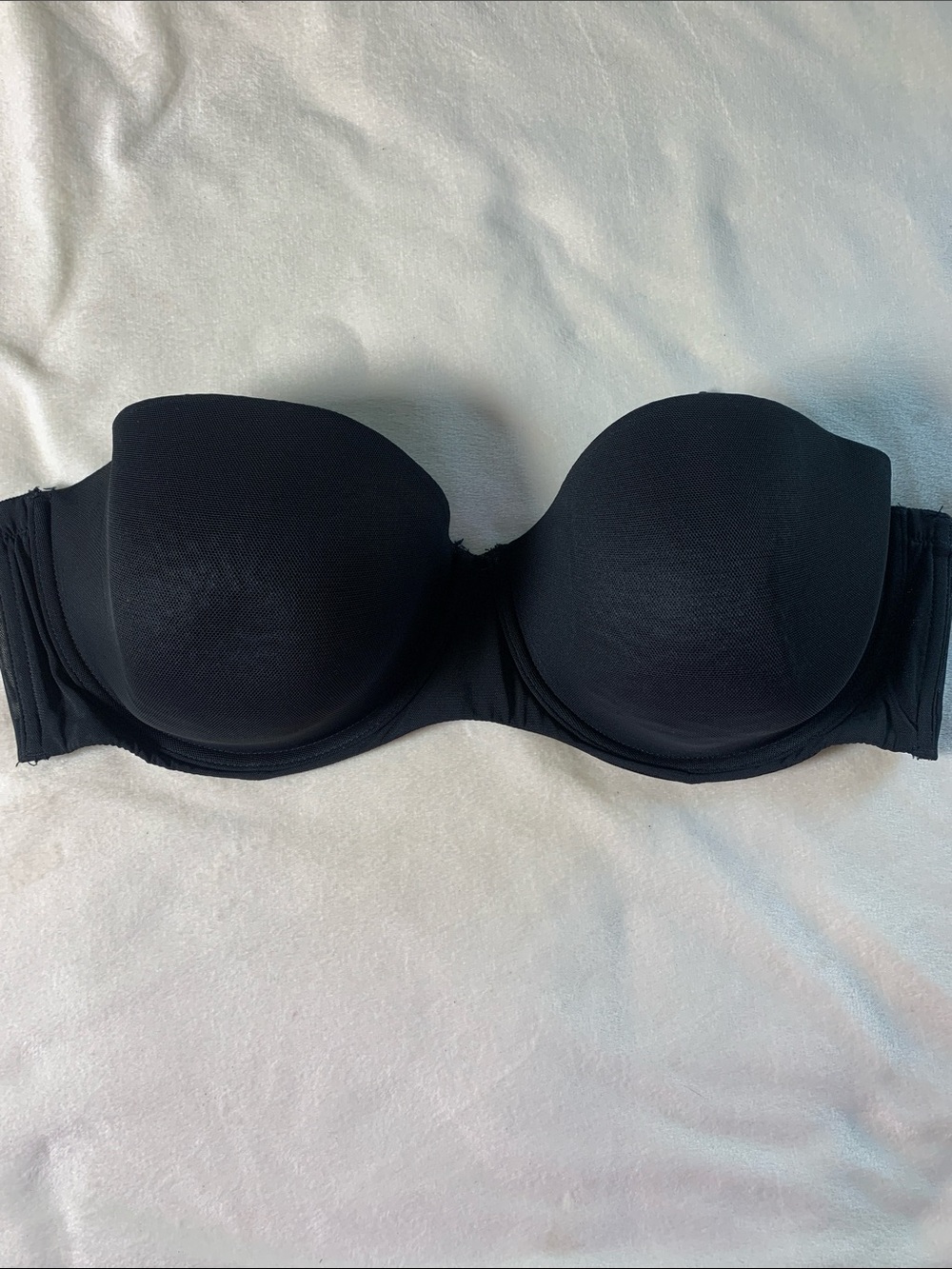 Auden Black Strapless Bandeau Bra